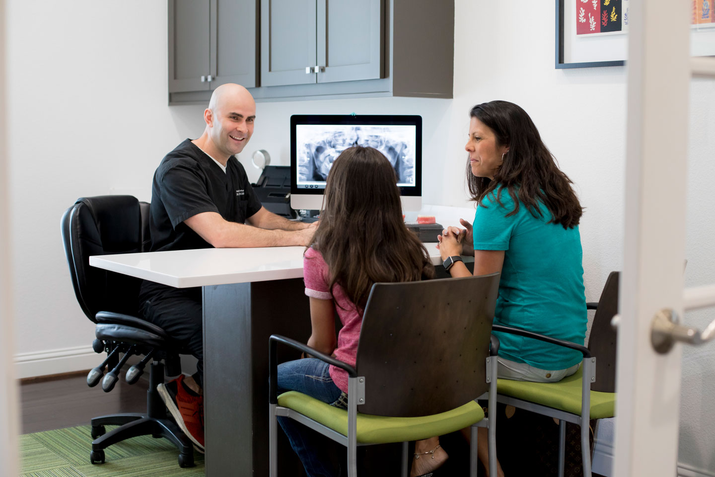 Dr. Rodriguez consulting clients.
